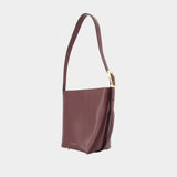 Sac Porté Épaule Elly Medium - ANINE BING - Cuir - Bordeaux