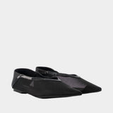 Ballerines Aneka Babouche - ANINE BING - Synthétique - Noir