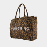 Cabas Leo - ANINE BING - Coton - Noir