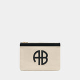 Pochette Lili - ANINE BING - Coton - Beige