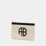 Pochette Lili - ANINE BING - Coton - Beige