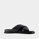 Sandales Emi - ANINE BING - Cuir - Noir