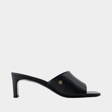 Mules Jayden - ANINE BING - Cuir - Noir