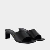 Mules Jayden - ANINE BING - Cuir - Noir
