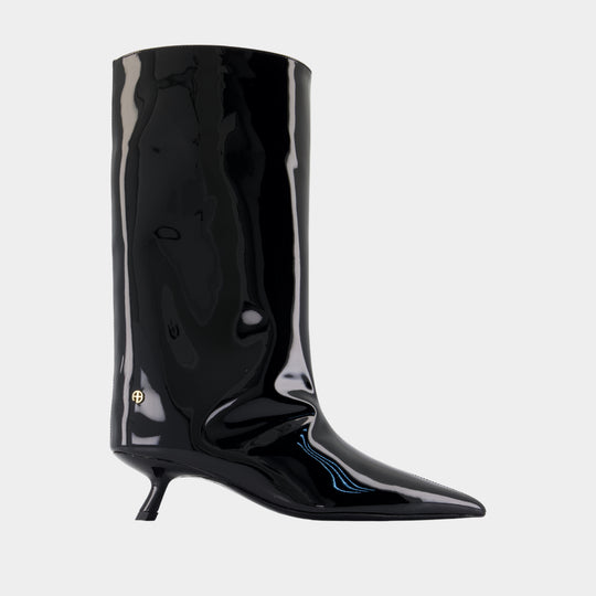 Bottes Hilda - ANINE BING - Cuir - Noir