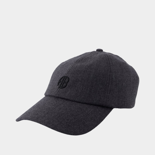 Casquette Jeremy Baseball - ANINE BING - Laine - Gris