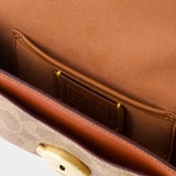 Sac À Main Tabby Wristlet - Coach - Cuir - Tan Rust