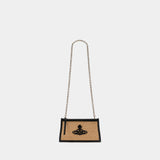 Pochette Small Flat Zip - Vivienne Westwood - Coton - Multi