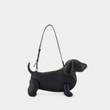 Sac à Main Hector - Thom Browne - Cuir - Noir