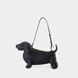 Sac à Main Hector - Thom Browne - Cuir - Noir