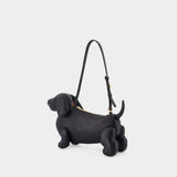 Sac à Main Hector - Thom Browne - Cuir - Noir