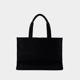 Cabas Ella - Tory Burch - Coton - Noir