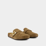 Sandales Mellow - Tory Burch - Cuir - Marron