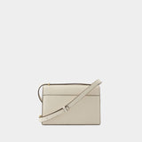 Sac Porté Épaule Miller - Tory Burch - Cuir - Light Cream