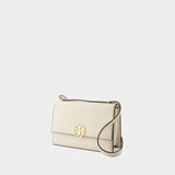 Sac Porté Épaule Miller - Tory Burch - Cuir - Light Cream