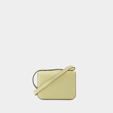 Sac Eleanor Pebbled Small Convertible - Tory Burch - Cuir - Lemon
