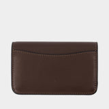 Porte-Carte Essential Slim - Coach - Cuir - Marron
