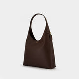 Sac Porté Épaule Brooklyn 39 - Coach - Cuir - Marron
