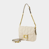 Sac Porté Épaule Tabby - Coach - Cuir - Blanc