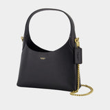 Sac Porté Épaule Brooklyn Shoulder Bag 23 - Coach - Cuir - Noir