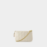 Sac À Bandoulière Pouch - Coach - Cuir - Beige