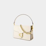 Sac Porté Épaule Tabby - Coach - Cuir - Beige