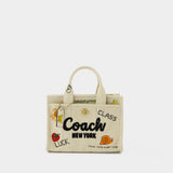 Cabas Sketch Print Cargo 20 - Coach - Coton - Neutre