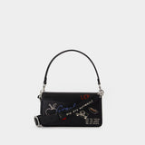 Sac Porté Épaule Sketch Print Tabby 26 - Coach - Cuir - Noir