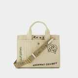 Cabas Sketch Print Cargo - Coach - Coton - Neutre