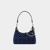 Sac À Bandoulière Juliet 25 - Coach - Coton - Bleu