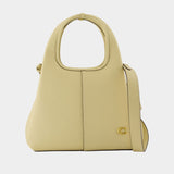 Sac Porté Épaule Lana 23 - Coach - Cuir - Jaune