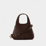 Sac Porté Épaule Lana 23 - Coach - Cuir - Marron