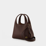 Sac Porté Épaule Lana 23 - Coach - Cuir - Marron