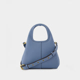 Sac Porté Épaule Lana 23 - Coach - Cuir - Bleu