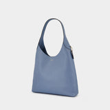 Sac Porté Épaule Brooklyn 39 - Coach - Cuir - Bleu