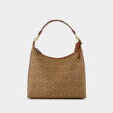 Sac Porté Épaule Signature Juliet 38 - Coach - Toile - Marron