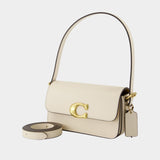 Sac Porté Épaule Refined Zoe - Coach - Cuir - Blanc