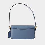 Sac Porté Épaule Zoe - Coach - Cuir - Bleu
