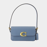 Sac Porté Épaule Zoe - Coach - Cuir - Bleu
