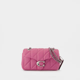 Sac Porté Épaule Tabby 20 - Coach - Cuir - Rose