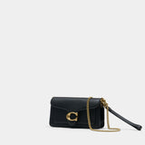 Sac À Bandoulière Tabby Chain 19 - Coach - Cuir - Noir