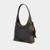 Sac Porté Épaule Brooklyn 28 - Coach - Cuir - Marron