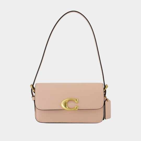 Sac Porté Épaule Zoe - Coach - Cuir - Rose