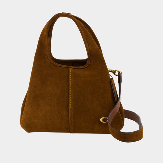 Sac Porté Épaule Lana 23 - Coach - Cuir - Marron
