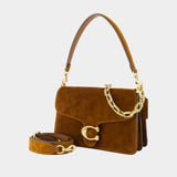 Sac Porté Épaule Tabby With Chain - Coach - Cuir - Marron