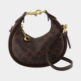 Sac À Main Signature Jonie - Coach - Toile - Marron
