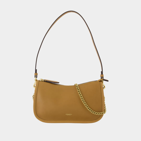 Sac À Bandoulière Waverly - Coach - Cuir - Marron