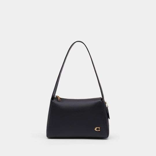 Sac Porté Épaule Lola - Coach - Cuir - Noir