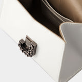 Sac À Main The Mini Top Handle - Marc Jacobs - Cuir - Blanc