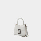 Sac À Main The Mini Top Handle - Marc Jacobs - Cuir - Blanc